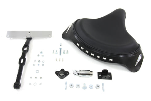 Corbin Gentry Black Police Solo Seat Kit - 47-0475