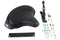 Corbin Gentry Black Police Solo Seat Kit - 47-0479