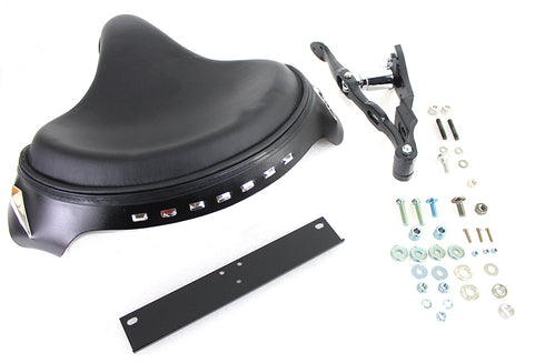 Corbin Gentry Black Police Solo Seat Kit - 47-0479