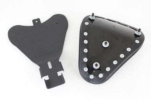 Bates Bates Solid Mount Solo Seat Black Leather - 47-0491