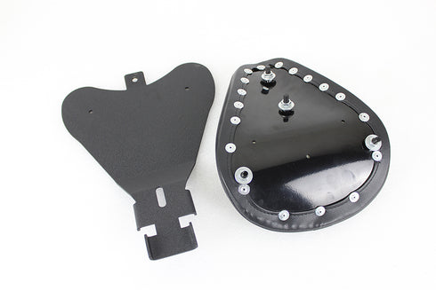 Bates Bates Solid Mount Solo Seat Black Leather - 47-0491