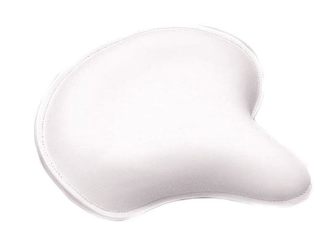 Corbin Gentry Corbin Gentry White Leather Deluxe Solo Seat - 47-0510