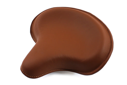 Corbin Gentry Corbin Gentry Brown Leather Deluxe Solo Seat without Skirt - 47-0516
