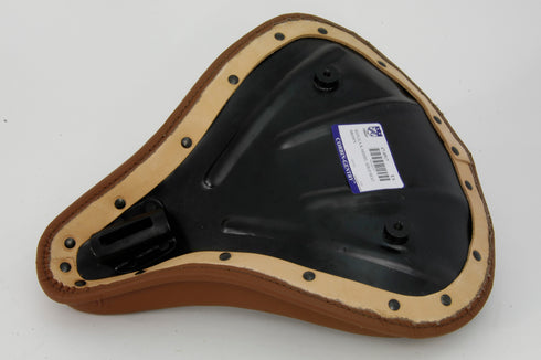 Corbin Gentry Brown Leather Replica Solo Seat - 47-0517
