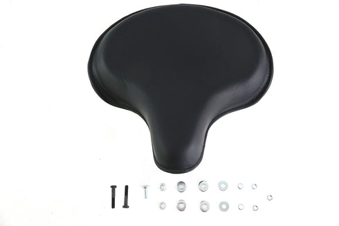 Corbin Gentry Replica Black Leather Deluxe Solo Seat without Skirt - 47-0552