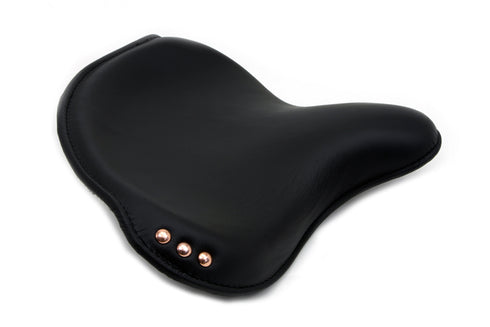 Corbin Gentry Black Leather Replica Army Solo Seat - 47-0555