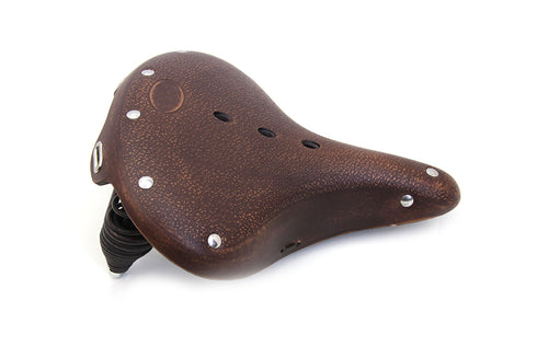 Corbin Gentry Troxel Replica Bicycle Seat Dark Brown - 47-0608