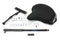 Corbin Gentry Black Leather Deluxe Solo Seat Kit - 47-0783