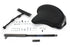 Corbin Gentry Black Leather Deluxe Solo Seat Kit - 47-0783