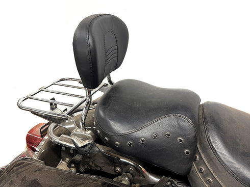 OE OE Passenger Stitch Backrest Seat Pad Black - 47-0840