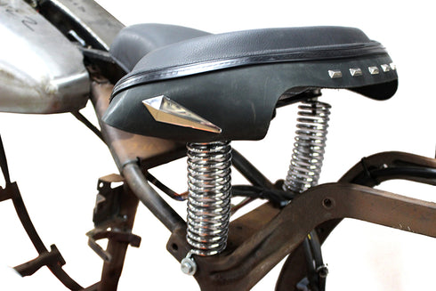 V-Twin Black Police Solo Seat Kit - 47-0907