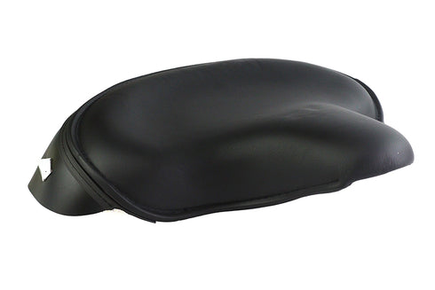 V-Twin FXR Police Solo Seat Black Leather - 47-0924