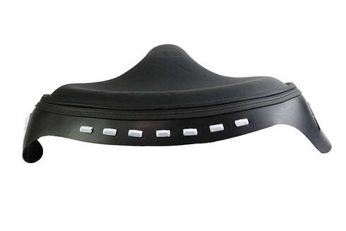 V-Twin FXR Police Solo Seat Black Leather - 47-0924