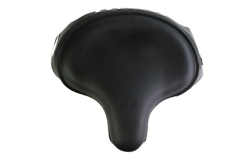 V-Twin FXR Police Solo Seat Black Leather - 47-0924