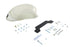 V-Twin White Leather Solo Seat Kit - 47-0927