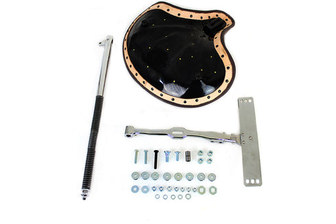 Corbin Gentry Corbin Gentry Brown Leather Solo Seat Kit - 47-0984