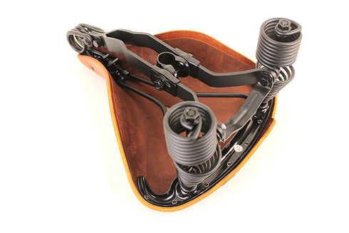 Corbin Gentry Replica Troxel Solo Seat Brown - 47-1544