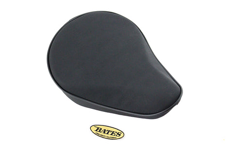 V-Twin Black Suede Solo Seat Small Pan - 47-1556