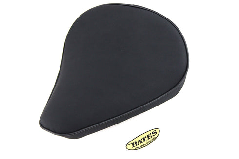 V-Twin Black Suede Solo Seat Large Pan - 47-1678