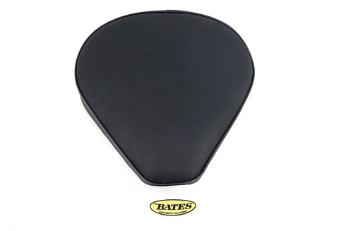 V-Twin Black Suede Solo Seat Large Pan - 47-1678