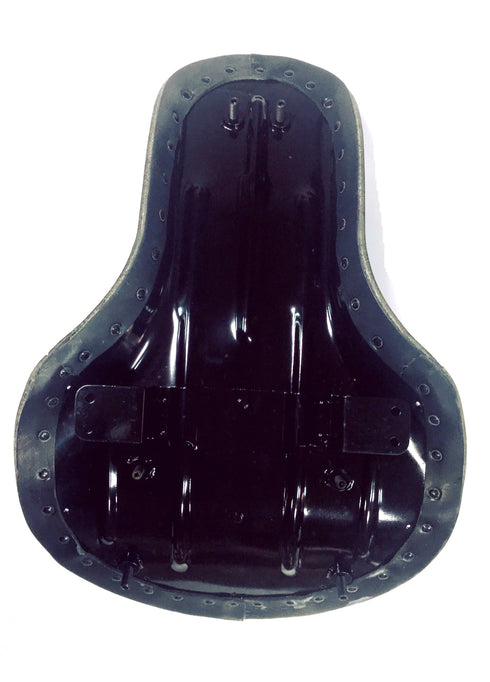 V-Twin Buddy Seat Base Plate Bare Black - 47-1936