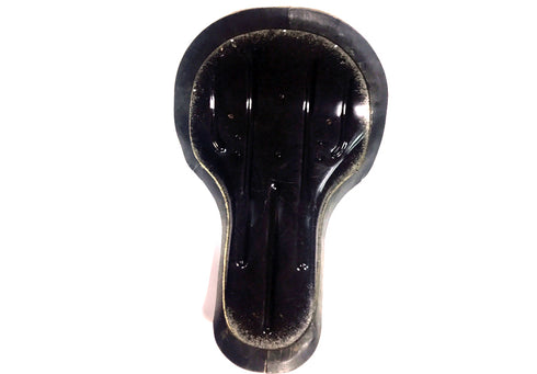 V-Twin Buddy Seat Base Plate Bare Black - 47-1936