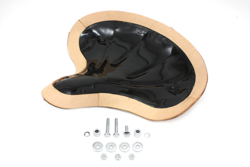 Corbin Gentry Natural Leather Early Knucklehead Solo Seat Pan - 47-1939