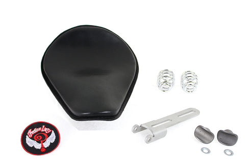 Bates Indian Larry Style Solo Seat Kit Black - 47-1949