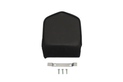 Corbin Gentry Smooth Black Pointed Sissy Bar Pad - 47-1972