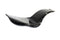 Corbin Gentry Banana Seat Pan Painted Black - 47-8601A