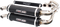 TRINITY RACING Stage 5 Dual Exhaust - Black TR-4119D-BK