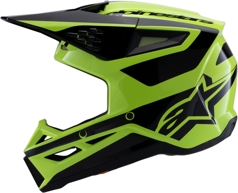 ALPINESTARS Sm3 Heat Helmet Yellow Fluo/Black Glossy Xl - 482-00121X