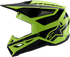 ALPINESTARS Sm3 Heat Helmet Yellow Fluo/Black Glossy Lg - 482-00121L