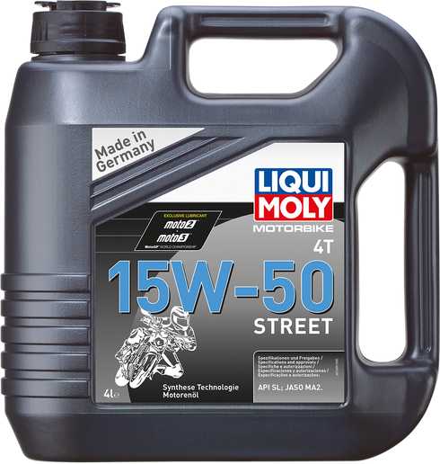 LIQUI MOLY Street 4T Oil - 15W-50 - 205 liter 22062