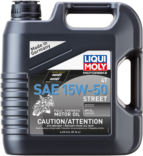 LIQUI MOLY Street 4T Oil - 15W-50 - 4 liter 20060