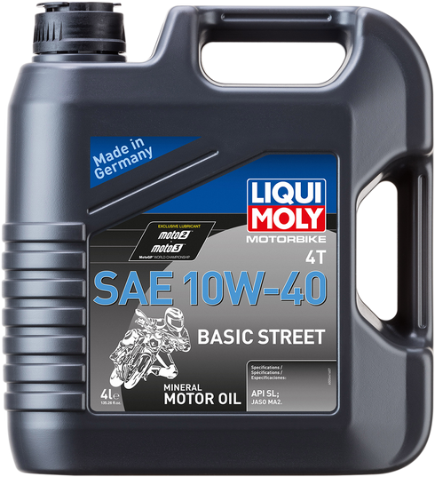 LIQUI MOLY Basic Street 4T Oil - 10W-40 - 4 Liters 20192