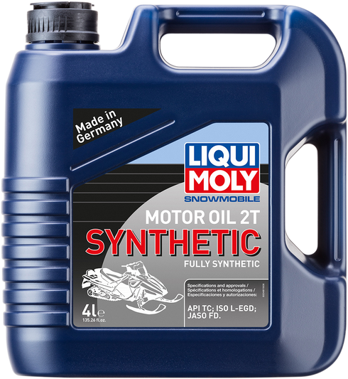 LIQUI MOLY Snowmobile Pro Race Synthetic 2T Oil - 4L 20146