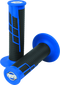 ProTaper Clamp-On 1/2 Waffle Grip - Blue/Black