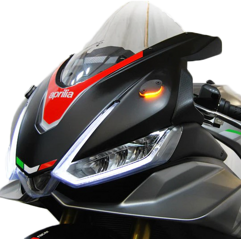 NEW RAGE CYCLES Mirror Block Off Turn Signals Apr - 565-0158