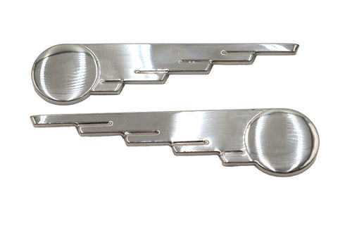 V-Twin Polished Stainless Steel Speed Ball Wing - 48-0032