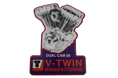 V-Twin Twin Cam Plaque - 48-0033