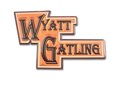 V-Twin Wyatt Gatling Dealer Sign - 48-0103