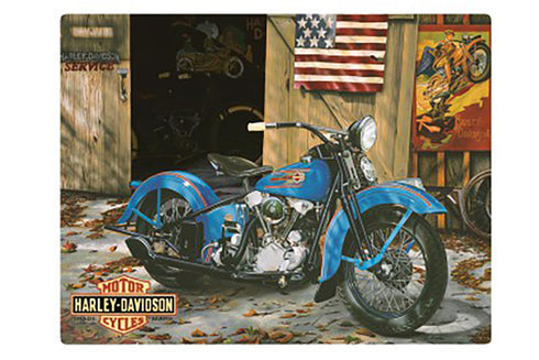 V-Twin At Your Service Tin Sign - 48-0209