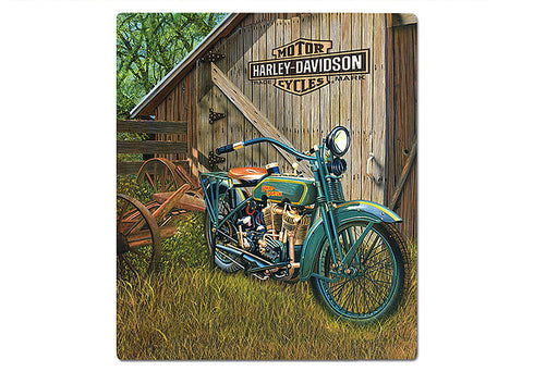 V-Twin 1923 F-Head Twin Tin Sign - 48-0211