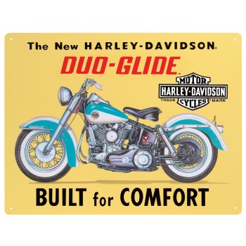 V-Twin Built for Comfort Die Cut Tin Sign - 48-0216
