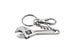 V-Twin Adjustable Wrench Design Keychain - 48-0233
