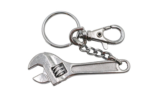 V-Twin Adjustable Wrench Design Keychain - 48-0233