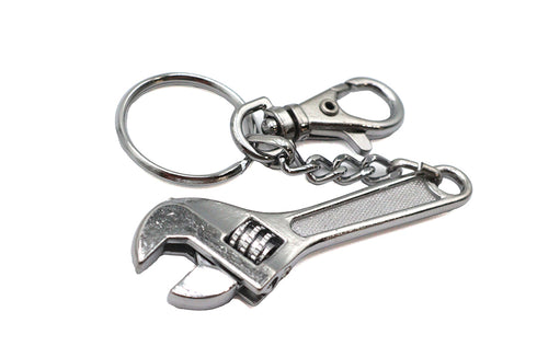 V-Twin Adjustable Wrench Design Keychain - 48-0233