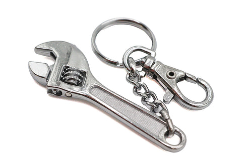 V-Twin Adjustable Wrench Design Keychain - 48-0233