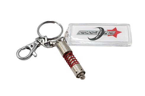 V-Twin Short Shock Absorber Design Keychain - 48-0234